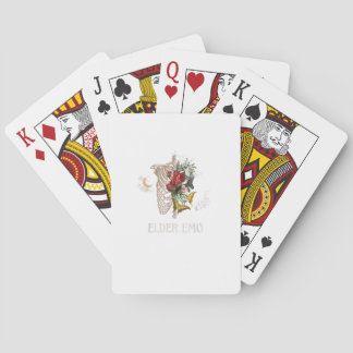 Jeu De Cartes Gothique drôle Emo aîné Cottagecore Gobl plus âgé