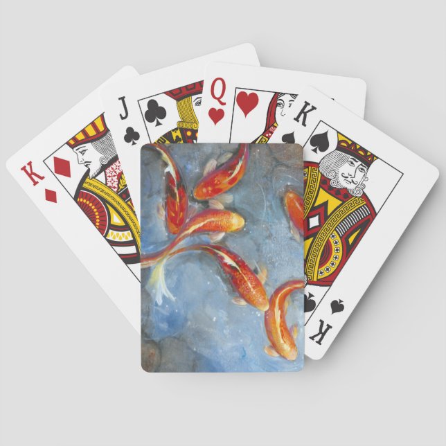 Jeu De Cartes Gracieux Koi II (dos)
