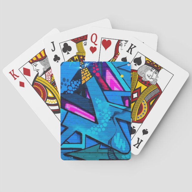 Jeu De Cartes Graffiti urbain (dos)