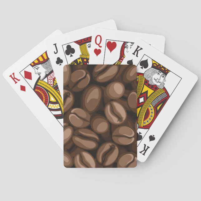 Jeu De Cartes Grains de café (dos)