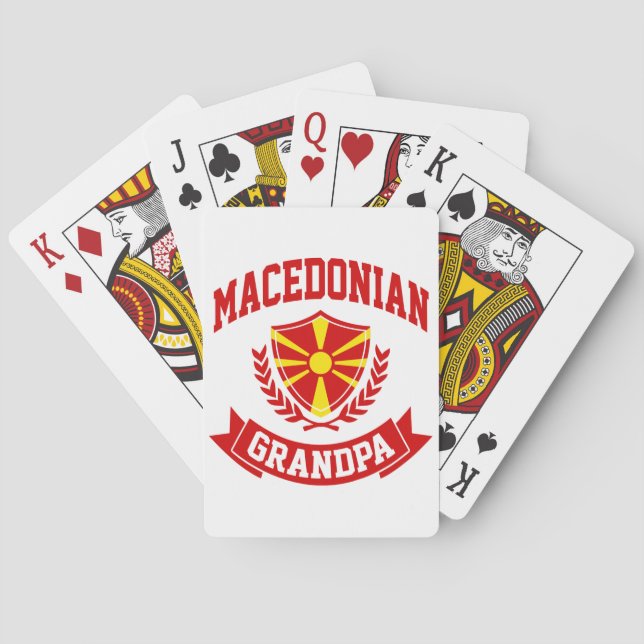 Jeu De Cartes Grand-papa macédonien (dos)