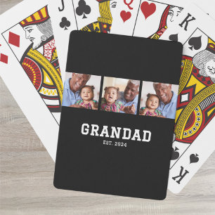 Jeu De Cartes Grand-père a établi Moderne Gras Gras Noir 3 Photo