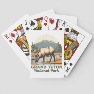 Jeu De Cartes Grand Teton National Park Wyoming Travel