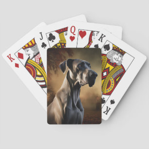 Jeu De Cartes Grande Dane Halloween effrayante