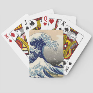 Jeu De Cartes Grande vague Kanagawa peinture japonaise