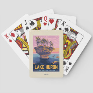 Jeu De Cartes Grands Lacs   Lac Huron