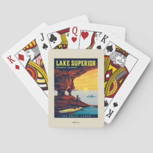 Jeu De Cartes Grands Lacs   Lac Supérieur