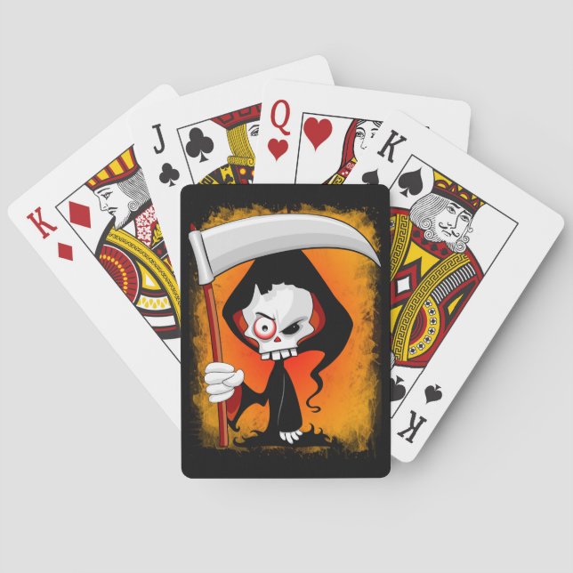 Jeu De Cartes Grave couche Cartoon Bouteille d'eau (dos)