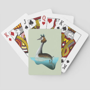 Jeu De Cartes Grèbe huppée australienne Puteketeke