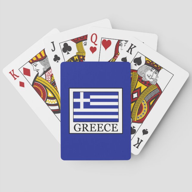 Jeu De Cartes Grèce (dos)