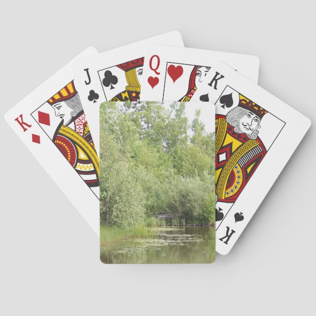 Jeu De Cartes Greenhill Pond Playing Cards (dos)