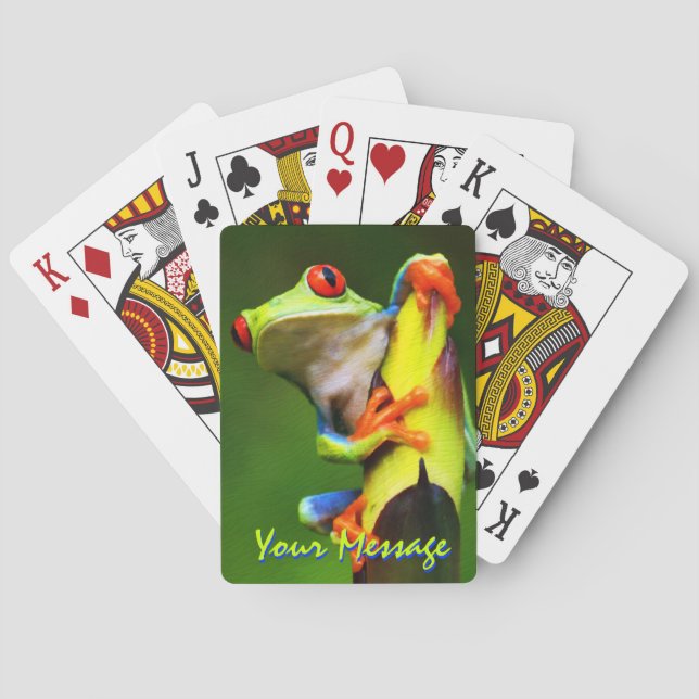 Jeu De Cartes Grenouille 2 Cartes de lecture (dos)