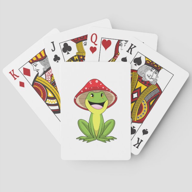 Jeu De Cartes Grenouille au champignon (dos)