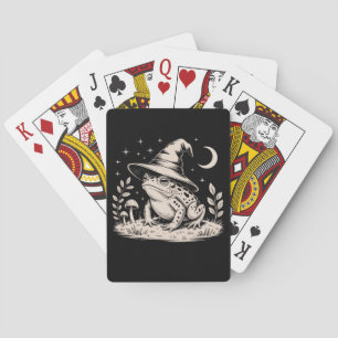 Jeu De Cartes Grenouille ensorceleuse Halloween vintage Goblinco