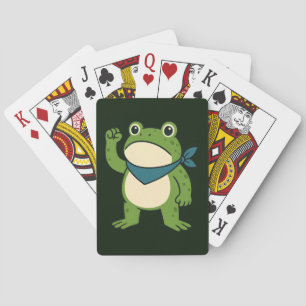 Jeu De Cartes Grenouilles Contre le Fascisme Manifestation de Gr