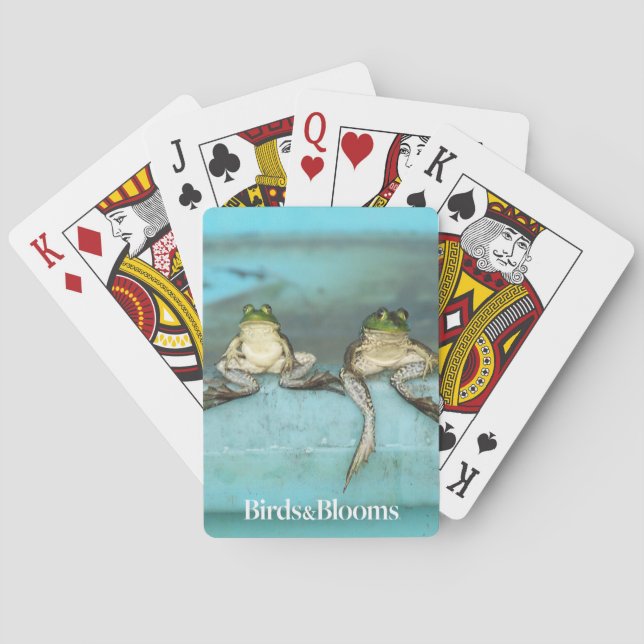 Jeu De Cartes Grenouilles se reposantes (dos)
