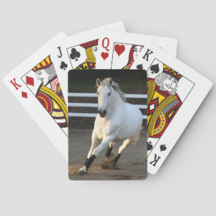 Jeu De Cartes Grey Lusitano sur Liberty Playing Cards