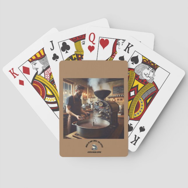 Jeu De Cartes Grille café (dos)