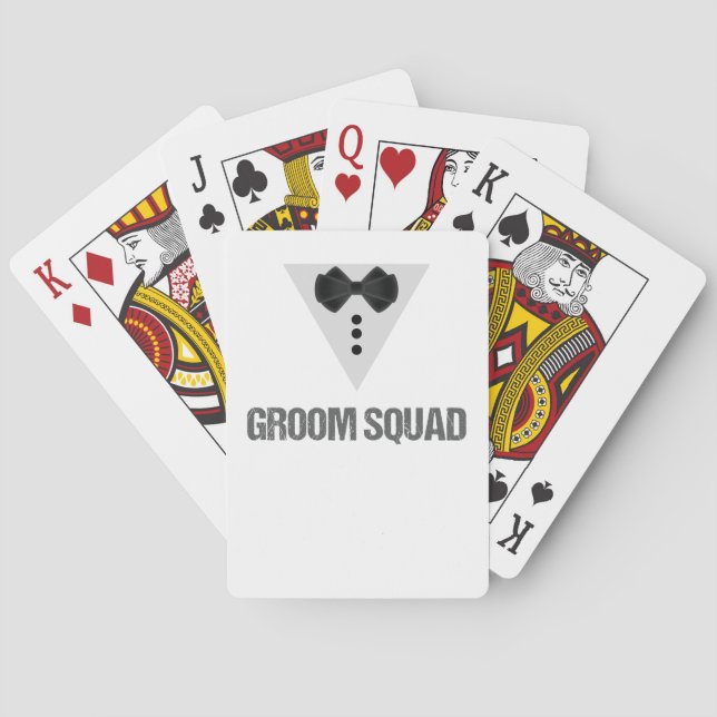 Jeu De Cartes Groom Squad (dos)