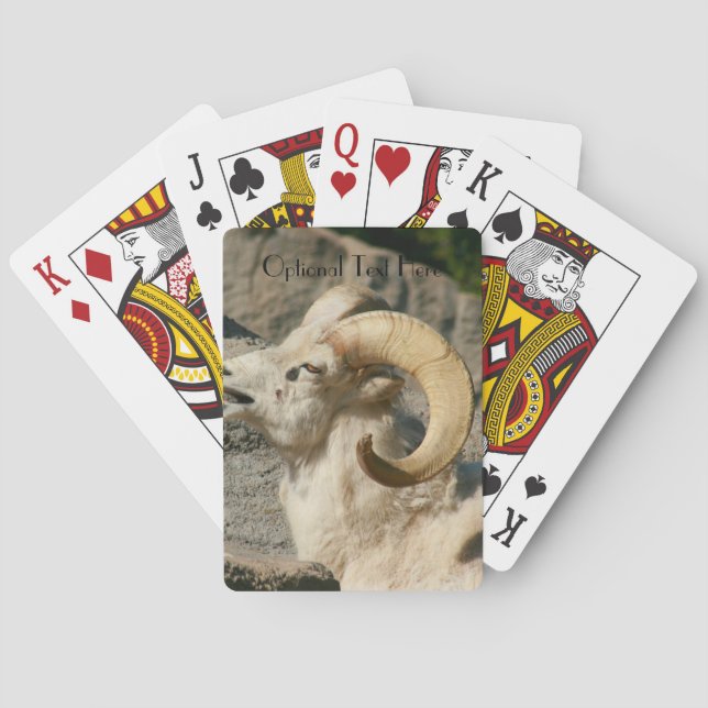 Jeu De Cartes Grosse corne Mouton rire (dos)