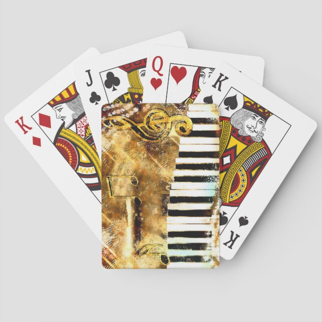 Jeu De Cartes GrungeCartes de lecture (dos)