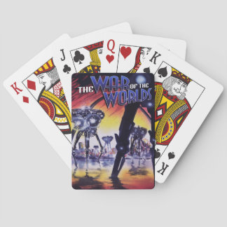 Jeu De Cartes Guerre des Mondes jouant aux cartes