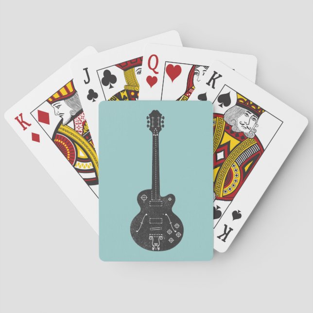 Jeu De Cartes Guitare de Spéc. (dos)