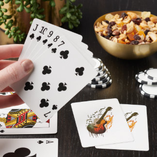 Jeu De Cartes guitare iconique