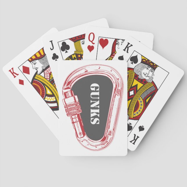 Jeu De Cartes Gunks Escalade carabiner (dos)