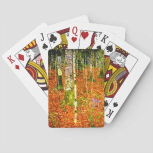 Jeu De Cartes Gustav Klimt Birch Trees