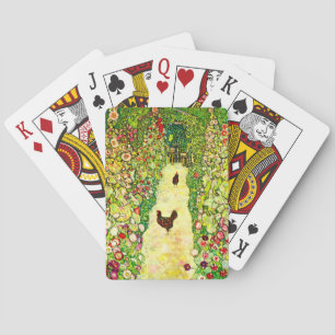 Jeu De Cartes Gustav Klimt Garden with Chickens