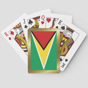 Jeu De Cartes Guyana Drapeau Jouer des cartes