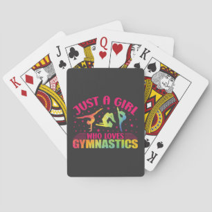 Jeu De Cartes Gymnastique Gymnastique Juste une fille qui aime l