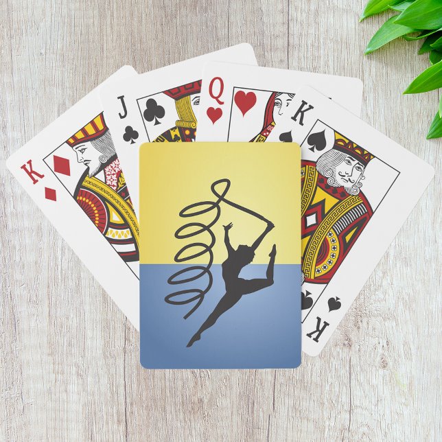 Jeu De Cartes Gymnastique Ruban Routine Jouer Cartes (Créateur téléchargé)