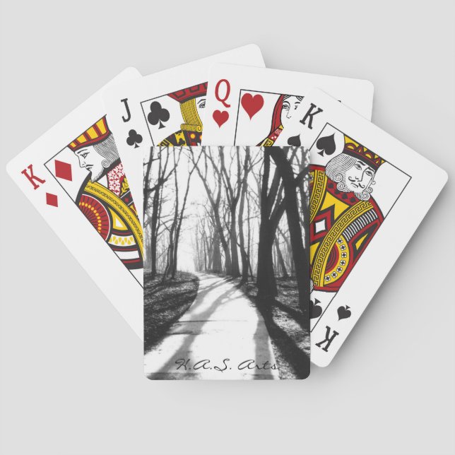 Jeu De Cartes H.A.S. Arts jouant aux cartes (dos)