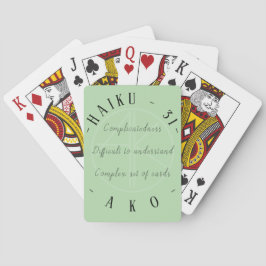 JEU DE CARTES HAIKU 31