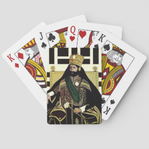 Jeu De Cartes Haile Selassie Jah Rasta Africa Roots