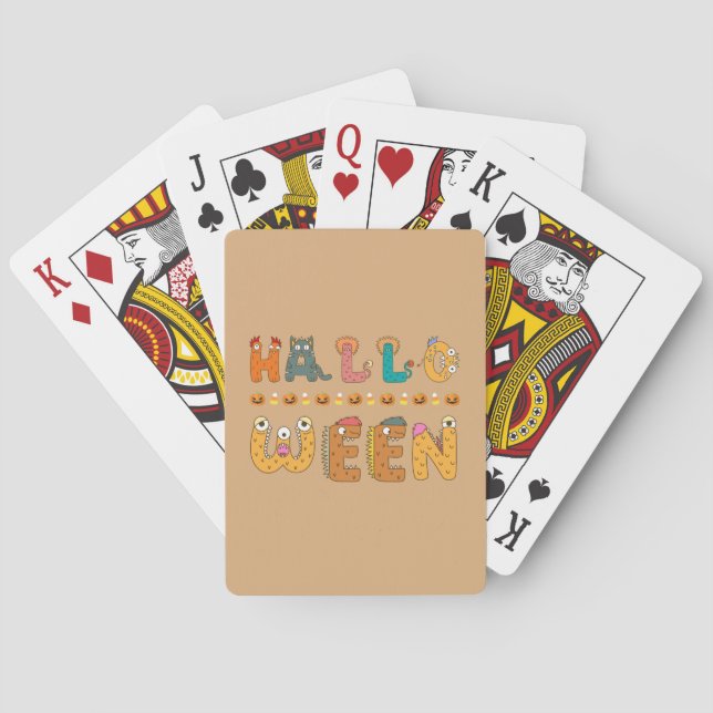 Jeu De Cartes Halloween (dos)