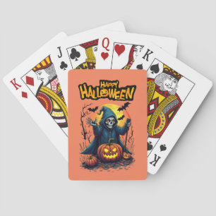 Jeu De Cartes Halloween : Petits Fantômes et Famille de Citrouil