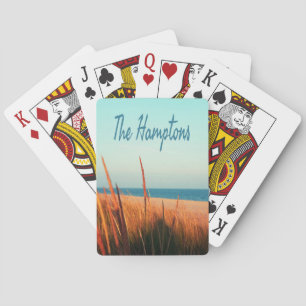 Jeu De Cartes Hamptons Beach Long Island New York