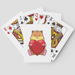Jeu De Cartes Hamster au coeur