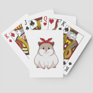 Jeu De Cartes Hamster avec Bandana