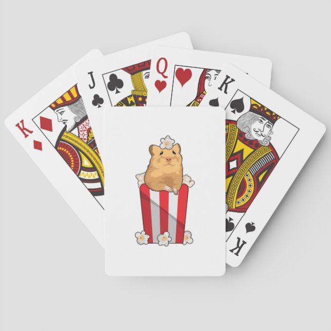 Jeu De Cartes Hamster avec Popcorn (dos)