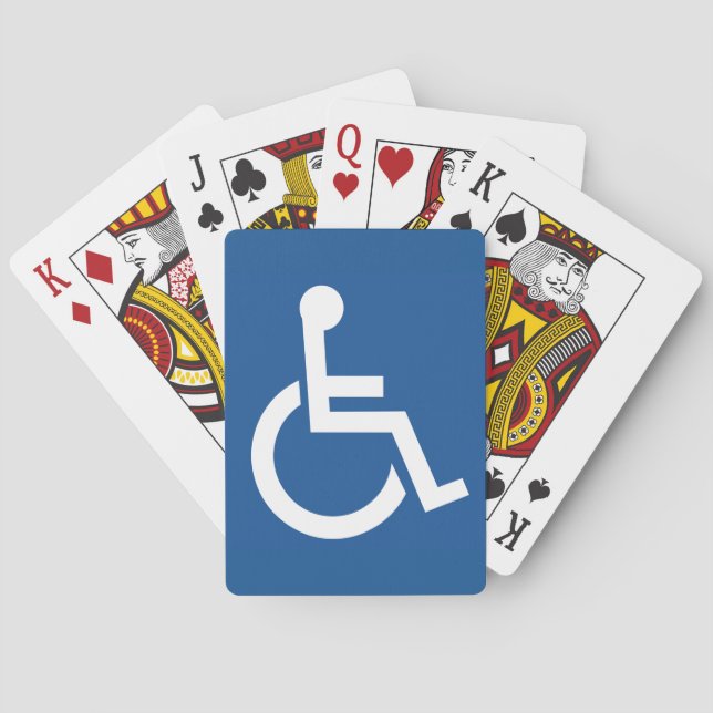 Jeu De Cartes Handicapé (dos)