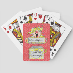 Jeu De Cartes Hanoukka Classic Playing Cards/8 Nuits Folles...