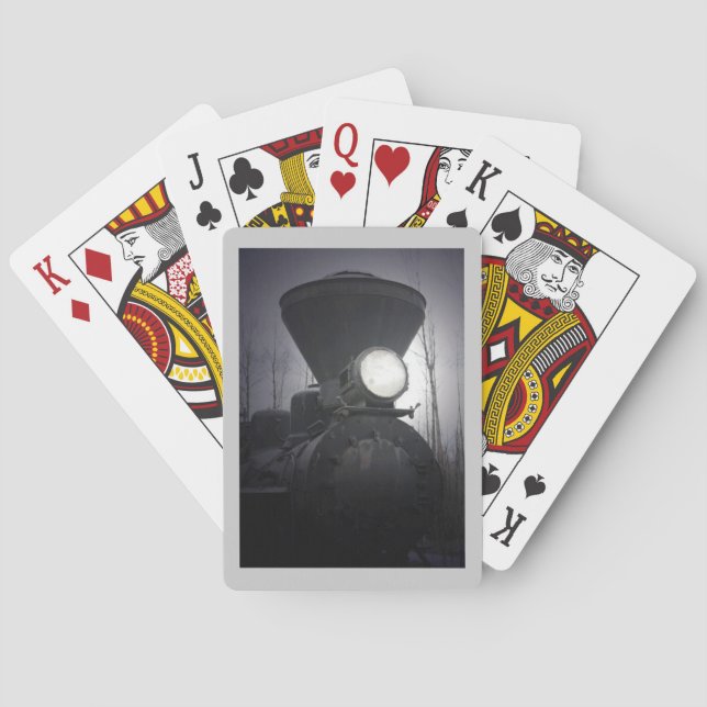 Jeu De Cartes Hantée par les rails (dos)