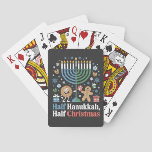 Jeu De Cartes Hanukkah moitié Noël Christmukkah drôle