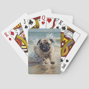Jeu De Cartes Happy Carlin at the Beach personnalisable