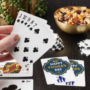 Jeu De Cartes Happy Fête des pères Crown & Kids - Un hommage roy