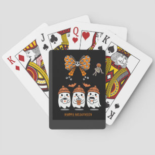 Jeu De Cartes Happy Halloween – fantômes café mignons